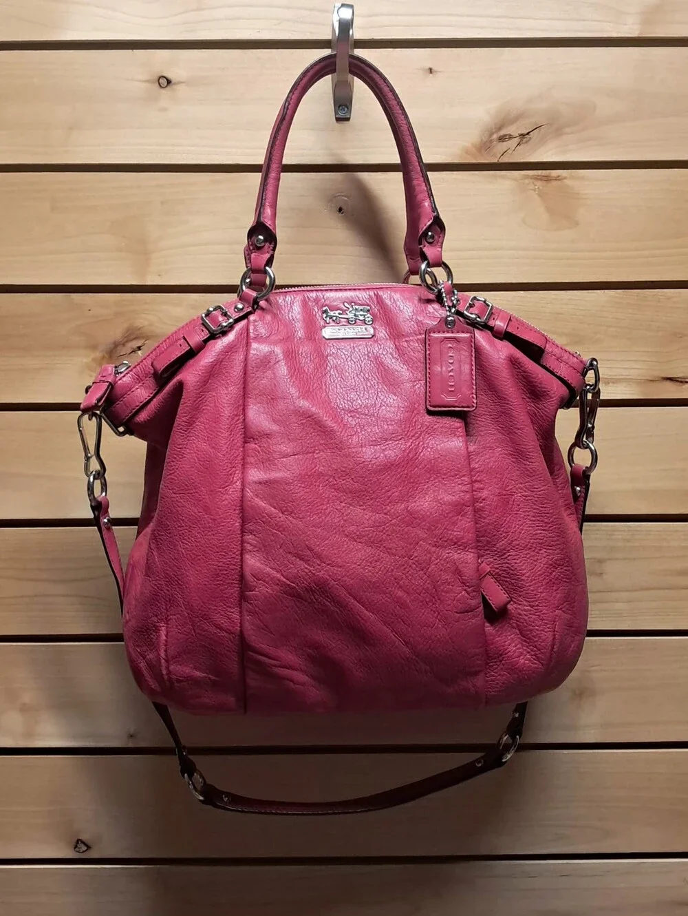 Coach Madison Lindsey Satchel Excellent Condition